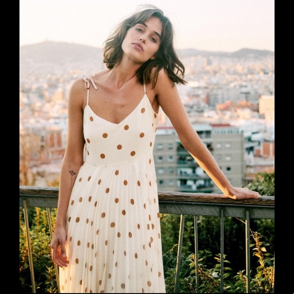 🆕 Sézane Nissa Dress Sz 38 - Picture 4 of 8